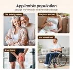 1 Set Toe Cleaning Brush with Long Handle, Soft Rubber Toe Cleaner, Foot Brush for Shower, Exfoliating Foot Scrubber for Seniors, Men, Women (Pink)