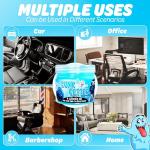 Gunk Getter 12 Pack Cleaning Gel for Those Hard to Reach Places, Automotive Cup Holder Electronic Keyboard Office, Slime Gel Cleaner Dust Crumb Removal (Jar, Blue, 3.5oz)