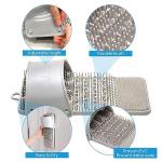 DalkomLife Foot Scrubber Feet Cleaner Washer Brush for Shower Floor Spas Massage, Slipper for Exfoliating Cleaning Foot