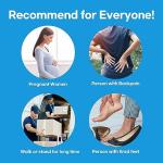 DalkomLife Foot Scrubber Feet Cleaner Washer Brush for Shower Floor Spas Massage, Slipper for Exfoliating Cleaning Foot