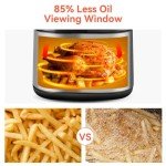 5 Quart Air Fryer with 8 Presets, Compact