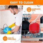 Boribim Reusable Square Air Fryer Liners - 20.3 cm