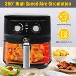 Uten 5.8QT Electric Air Fryer with Timer