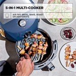 Crux 3.7QT Manual Air Fryer with Non-Stick Pan