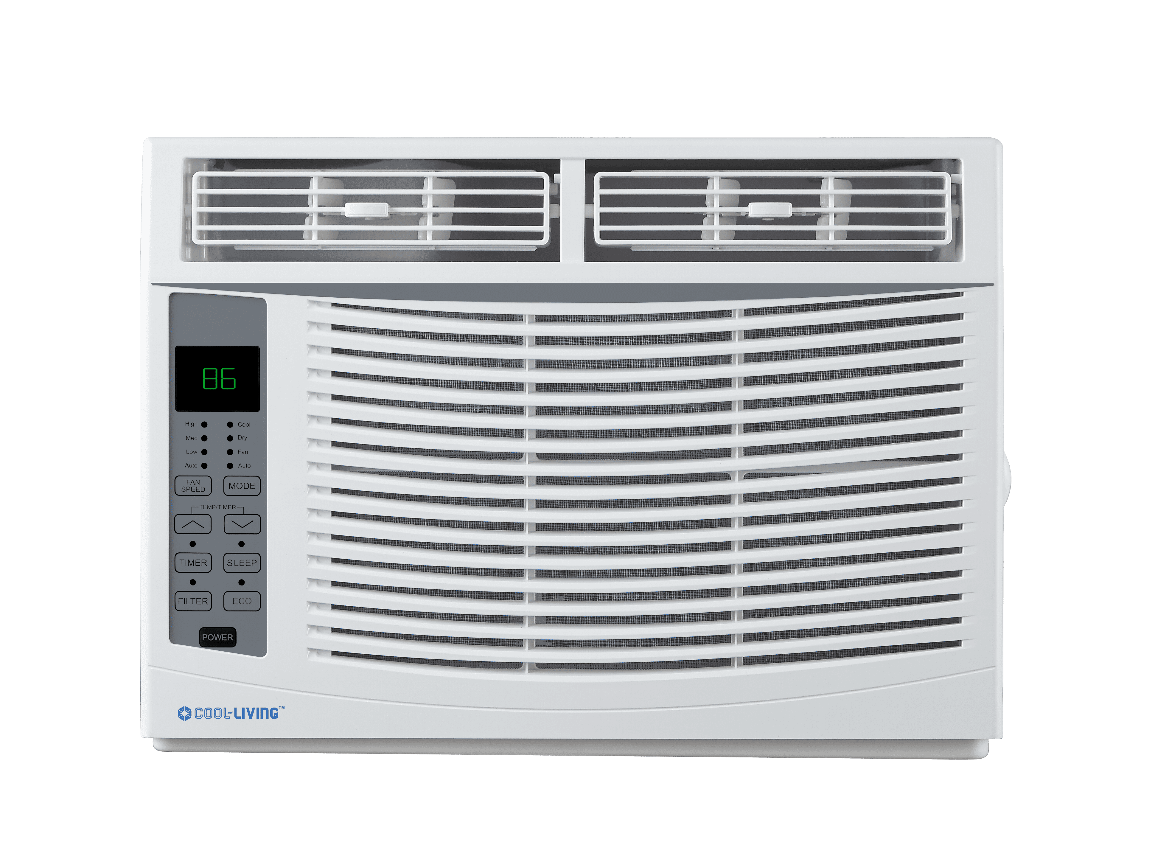 6,000 BTU Window AC with Digital Display and Remote