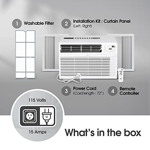 LG 10000 BTU Window AC Ultra-Quiet WiFi