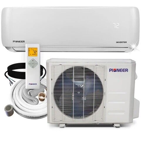 Pioneer 12,000 BTU Ductless Mini-Split A/C Heat Pump