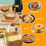150pcs Non-Stick Air Fryer Parchment Liners