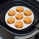 Nonstick Silicone Muffin Pan for Air Fryers