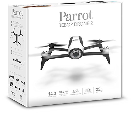 Parrot Bebop 2 Drone with 14MP Fisheye Camera