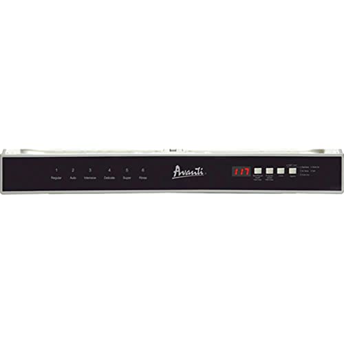 Avanti 18-Inch Built in Dishwasher with Stainless Steel