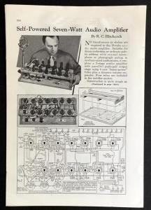7 Watt Tube Amplifier Build Guide and Schematics