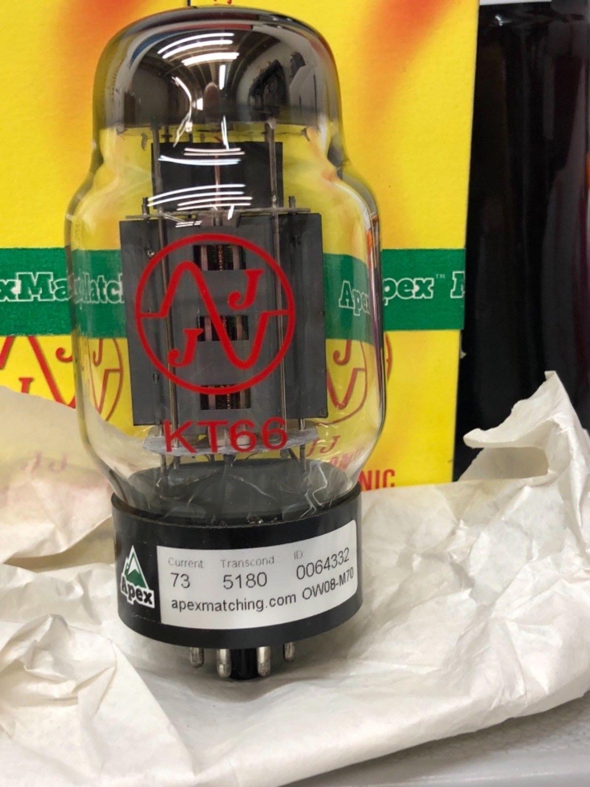 JJ Tesla KT66 Matched Quad Tubes for MC240 Amps