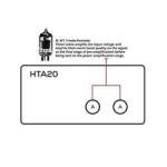 Dayton Audio HTA20 Stereo Hybrid Tube Amplifier