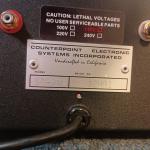 Counterpoint SA-220 Hybrid Power Tube Amplifier