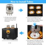 Nobsound B100 Bluetooth Tube Amplifier with USB DAC