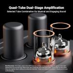 Fosi Audio GR70 Mini Tube Headphone Amplifier