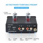 Fosi Audio Box X4 Tube Phono Preamp for Turntables