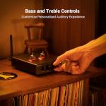 Fosi Audio P3 Tube Preamp with Bluetooth and Tone Controls