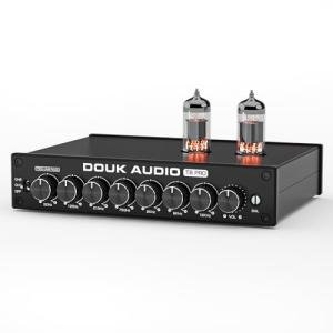 Douk Audio 7-Band Vacuum Tube Preamp - T8 PRO Black
