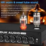 Douk Audio 7-Band Vacuum Tube Preamp - T8 PRO Black