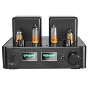 CrBoke Bluetooth Tube Amplifier with Phono Preamp