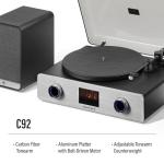 Crosley C92A-BK Bluetooth Turntable with Tube Preamp