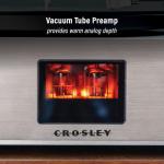 Crosley C92A-BK Bluetooth Turntable with Tube Preamp