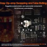 Douk Audio Tube Preamp Headphone Amp with VU Meter