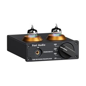 Fosi Audio BOX X2 Tube Preamp for Turntables