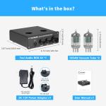 Fosi Audio Box X4 Phono Preamp with Vacuum Tubes