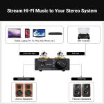 Fosi Audio BOX X2 Tube Preamp for Turntables
