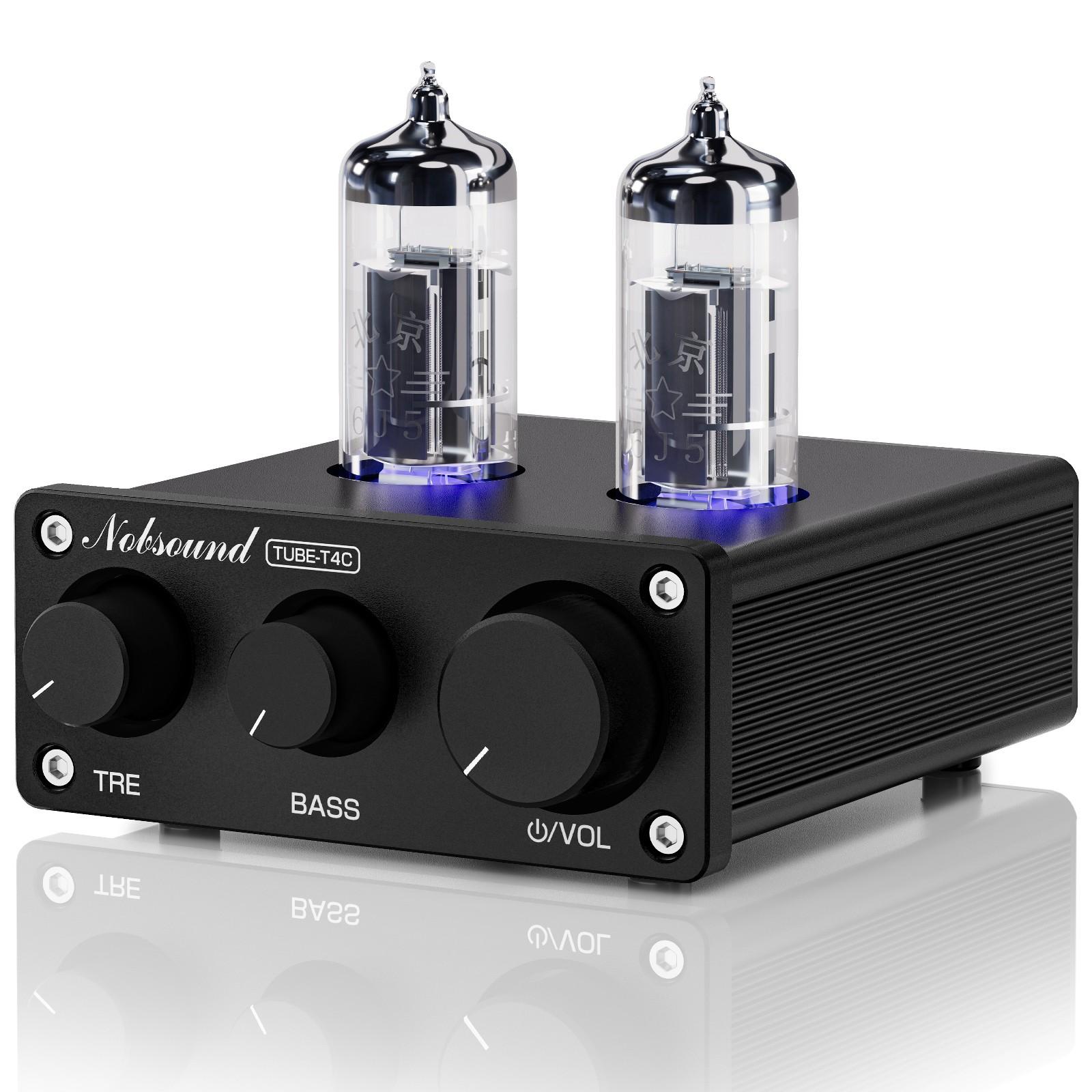 Nobsound Mini HiFi Tube Preamplifier for Home Audio
