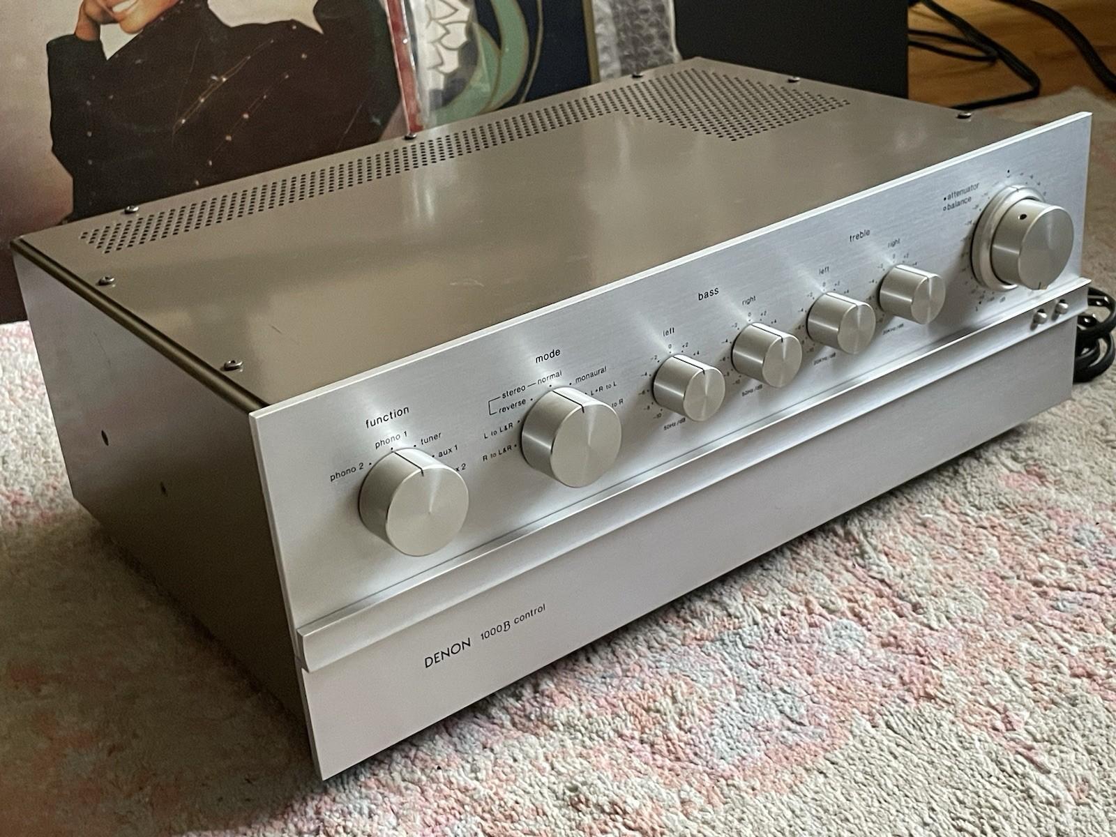Denon PRA 1000B Vacuum Tube Preamp