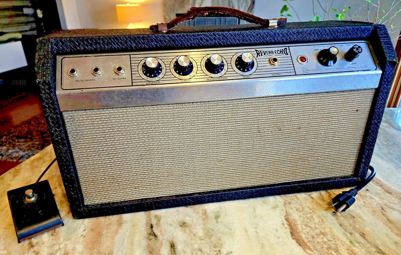 Rare 60's Gibson Tube Reverb Echo Amplifier