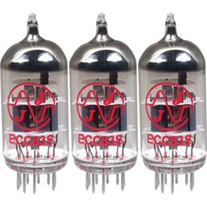 JJ 12AX7 / ECC83 Preamp Vacuum Tubes - 3 Pack
