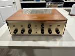 H.H. Scott 222C Tube Amplifier with Wood Case