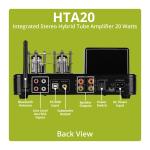 HTA20 Stereo Vacuum Tube Hybrid Amplifier 20W