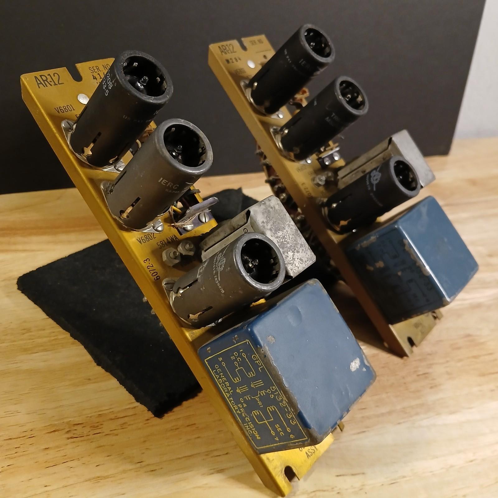 Vintage ADC 5751 Tube Pre-Amplifier Assembly Pair