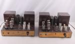 Fisher 200A Tube Mono Block Power Amplifiers Pair