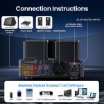 Tube Amplifier with Subwoofer Output and Headphone Jack