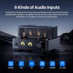 Tube Amplifier with Subwoofer Output and Headphone Jack