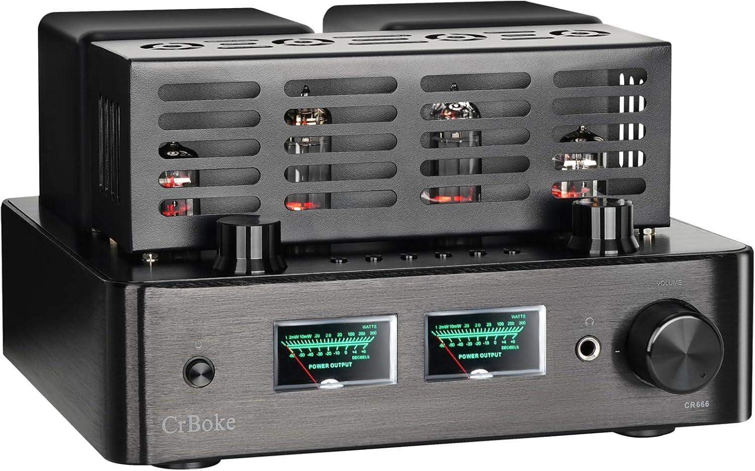 Stereo Vacuum Tube Amplifier for Home Audio