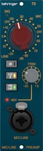 Behringer 73 Mic Preamp for Quality Sound
