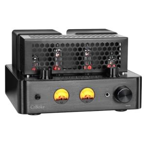 CrBoke 100W Tube Amplifier with Bluetooth and VU Meter