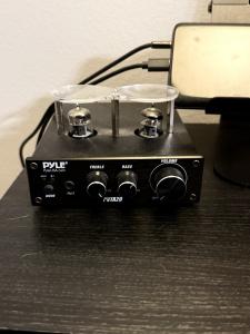 Pyle 600W Bluetooth Tube Amplifier with Dual Tubes