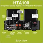 HTA100 100W Integrated Stereo Tube Amplifier