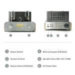 BOYUUSOUND F5 HiFi Class A Tube Amplifier