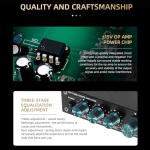 Pongnas HiFi Vacuum Tube Preamplifier with EQ Settings