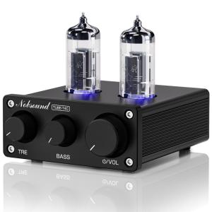 Nobsound Mini Tube Preamp with Treble Bass Control